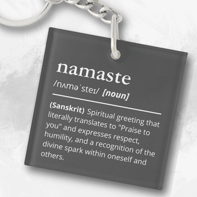 Dictionnaire moderne Namaste Yoga Spirituel Noir (Créateur téléchargé)