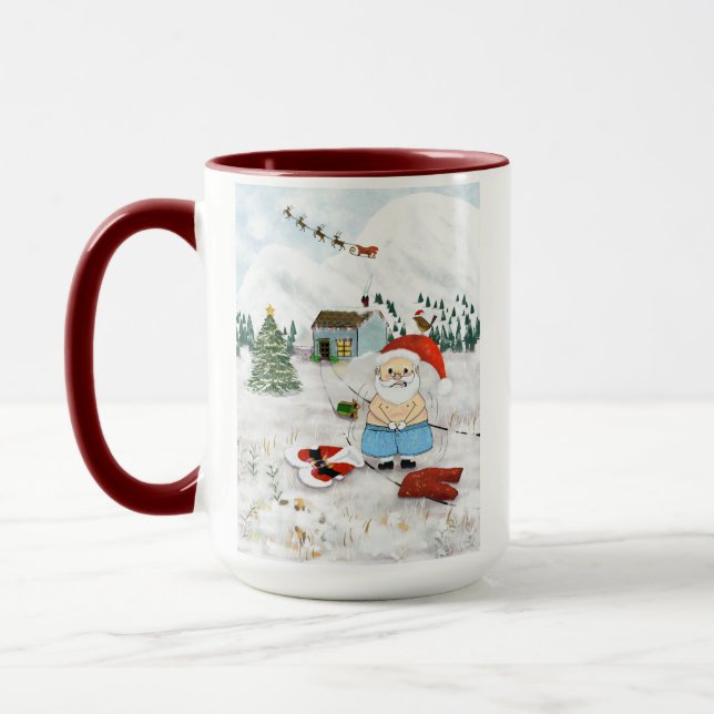 Did Santa Miss Christmas Mug (Left)
