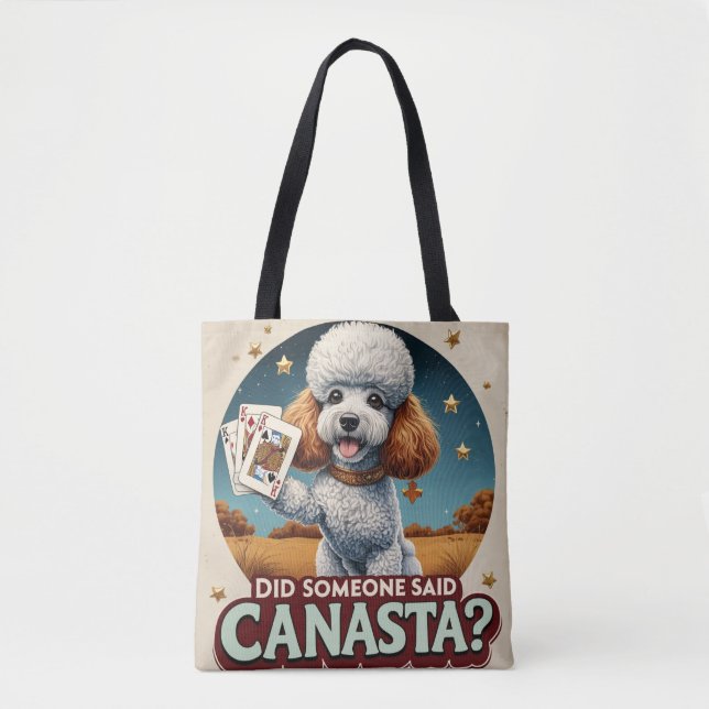 Did some one said canasta? tote bag (Front)