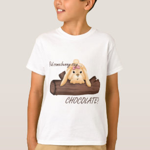 Did Somebunny Say CHOCOLATE Kid's T-Shirt