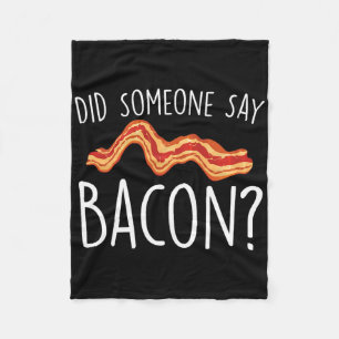 Did Someone Say Con - Con Lover Bbq Pork Grilling Fleece Blanket