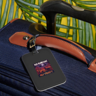 Did Someone Say Treat Halloween Alpaca Witch Moon Luggage Tag