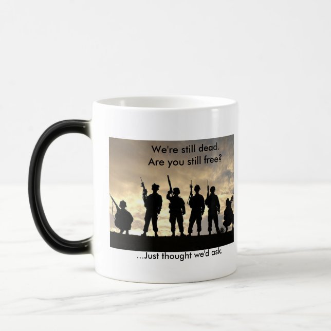Did you forget something? magic mug (Left)