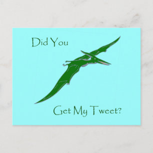 Did You Get My Tweet? Postcard