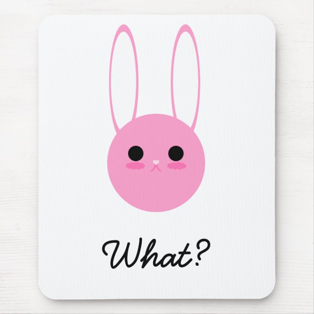 Did you say something? mouse pad (Front)