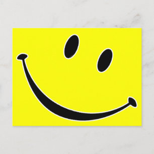 did you smile today? :) postcard