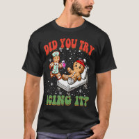 Did You Try Icing It Funny Christmas Nurse Squad