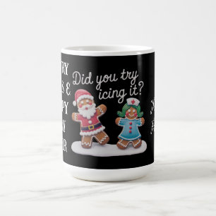 Did You Try Icing It? Funny Gingerbread Nurse Coffee Mug