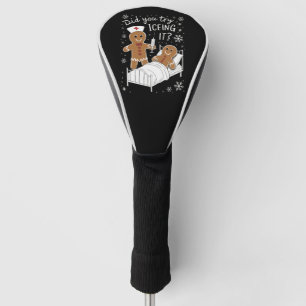 Did You Try Icing It School Nurse Christmas Cookie Golf Head Cover
