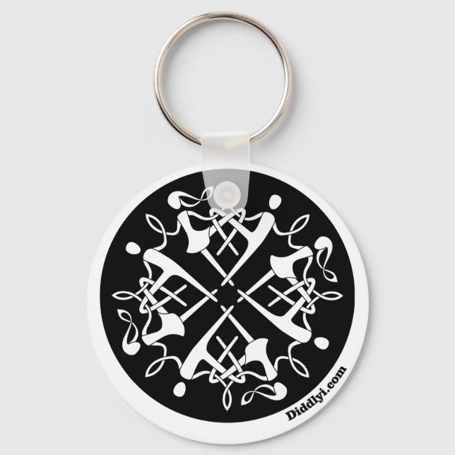 Diddlyi Celtic Keychain (Front)