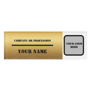 D'identification badge de nom de l'employé de petite entreprise