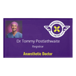 D'identification Badge d'identité personnalisable avec photo