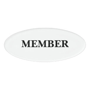 D'identification Badge Magnétique - Membre