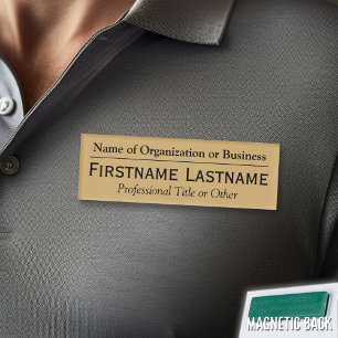 D'identification Badge nominatif fait sur commande - nom