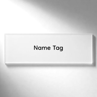 D'identification Simple Personnalisé | Badge Nom