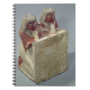 Didi and Pendua offering a hymn to the sun god Re, Notebook