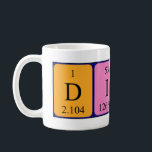 Didi periodic table name mug<br><div class="desc">Didi spelled out as D I D I (Deuterium Iodine Deuterium Iodine) on a mug for the scientist in you.</div>