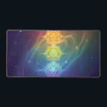 Die 7 Chakren´11 Desk Mat<br><div class="desc">Die 7 Chakren sind Energiezentren entlang der Wirbelsäule,  die verschiedene Lebensbereiche beeinflussen – von Sicherheit und Kreativität über Selbstbewusstsein und Liebe bis hin zu Kommunikation,  Intuition und Spiritualität. Im Gleichgewicht fördern sie Harmonie,  innere Kraft und ganzheitliches Wohlbefinden.</div>