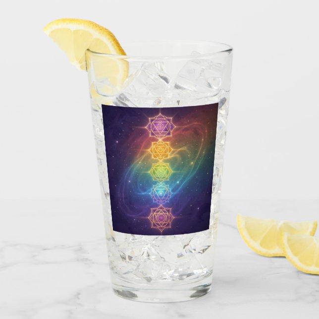 Die 7 Chakren´11 Glass (Front Ice)