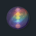 Die 7 Chakren´11 Magnet<br><div class="desc">Die 7 Chakren sind Energiezentren entlang der Wirbelsäule,  die verschiedene Lebensbereiche beeinflussen – von Sicherheit und Kreativität über Selbstbewusstsein und Liebe bis hin zu Kommunikation,  Intuition und Spiritualität. Im Gleichgewicht fördern sie Harmonie,  innere Kraft und ganzheitliches Wohlbefinden.</div>