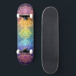 Die 7 Chakren´11 Skateboard<br><div class="desc">Die 7 Chakren sind Energiezentren entlang der Wirbelsäule,  die verschiedene Lebensbereiche beeinflussen – von Sicherheit und Kreativität über Selbstbewusstsein und Liebe bis hin zu Kommunikation,  Intuition und Spiritualität. Im Gleichgewicht fördern sie Harmonie,  innere Kraft und ganzheitliches Wohlbefinden.</div>