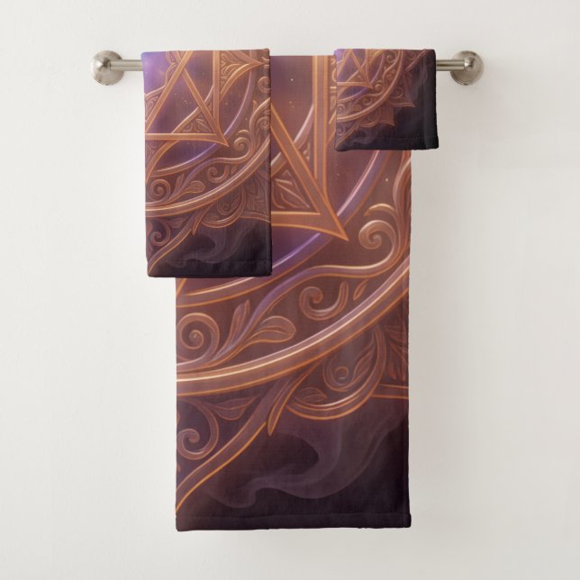 Die 7 Chakren´1 Bath Towel Set (Insitu)