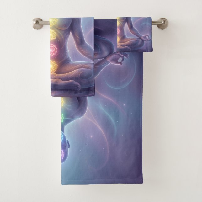 Die 7 Chakren´2 Bath Towel Set (Insitu)
