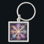 Die 7 Chakren´7 Keychain<br><div class="desc">Die 7 Chakren sind Energiezentren entlang der Wirbelsäule,  die verschiedene Lebensbereiche beeinflussen – von Sicherheit und Kreativität über Selbstbewusstsein und Liebe bis hin zu Kommunikation,  Intuition und Spiritualität. Im Gleichgewicht fördern sie Harmonie,  innere Kraft und ganzheitliches Wohlbefinden.</div>