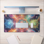 Die 7 Chakren´8 Desk Mat<br><div class="desc">Die 7 Chakren sind Energiezentren entlang der Wirbelsäule,  die verschiedene Lebensbereiche beeinflussen – von Sicherheit und Kreativität über Selbstbewusstsein und Liebe bis hin zu Kommunikation,  Intuition und Spiritualität. Im Gleichgewicht fördern sie Harmonie,  innere Kraft und ganzheitliches Wohlbefinden.</div>