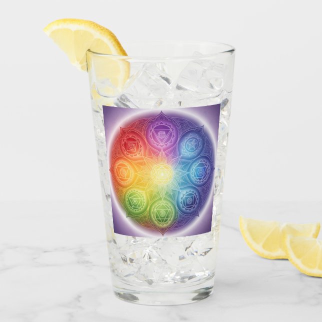 Die 7 Chakren´9 Glass (Front Ice)