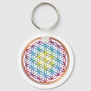 die Blume des Lebens Keychain