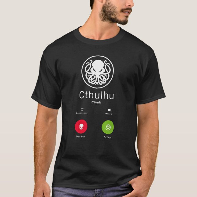 Die Call of Cthulhu T-Shirt (Front)