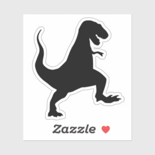 DIE CUT STYLE DINOSAUR DECAL STICKERS