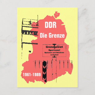 Die Grenze special Design Postcard