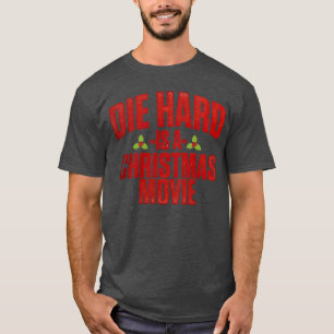 Die Hard Is A Christmas Movie Funny Christm retro T-Shirt