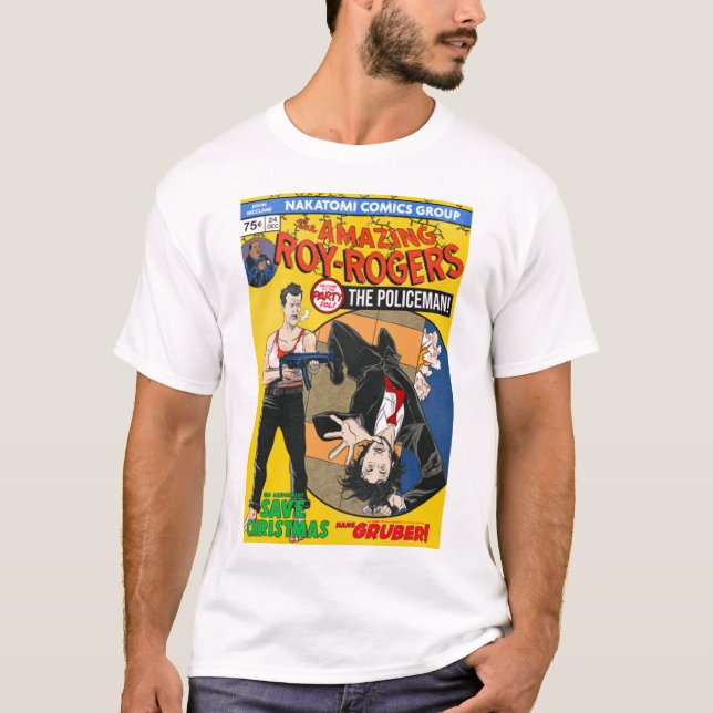 Die Hard T-ShirtNakatomi Comics Presents T-Shirt (Front)