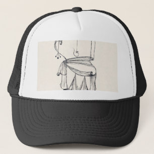 Die Hexe mit dem Kamm  by Paul Klee Trucker Hat