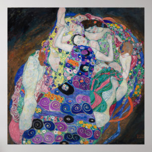 Die Jungfrau (The Virgin) — Gustav Klimt Poster