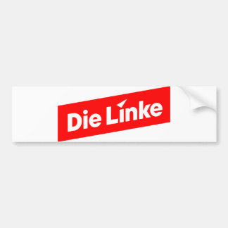 Die linke  bumper sticker