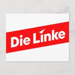 Die linke postcard