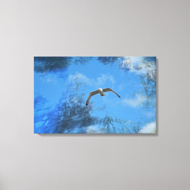 Die Möwe Canvas Print (Front)