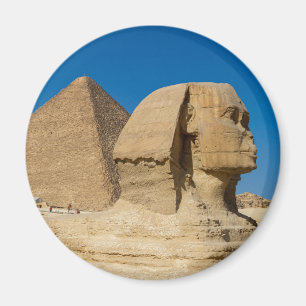 Die Pyramiden von Gizeh in Ägypten Magnet