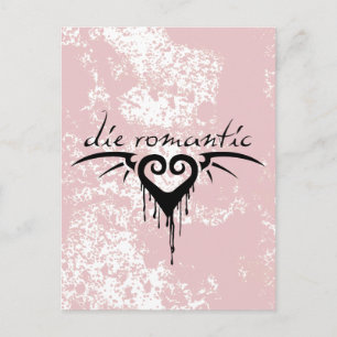 die romantic postcard
