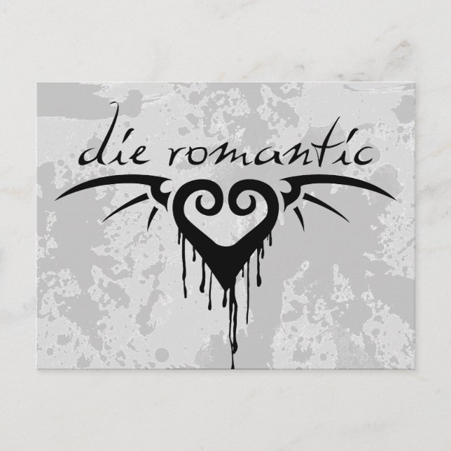 die romantic postcard (Front)