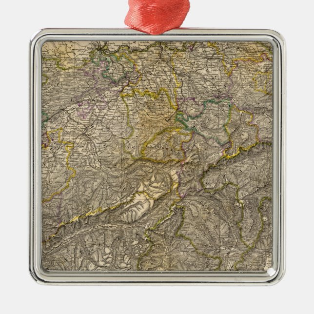 Die Schweiz Metal Ornament (Front)