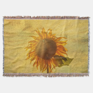 Die Sonnenblume Throw Blanket