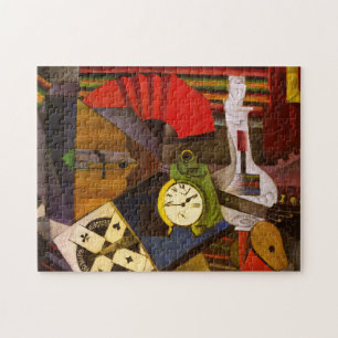 Diego Rivera The Alarm Clock Surrealism Art Jigsaw Puzzle