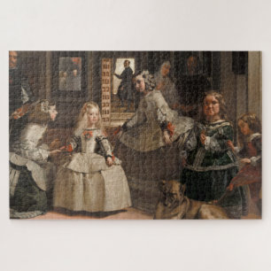 Diego Rodríguez de Silva  Velázquez, Las Meninas, Jigsaw Puzzle