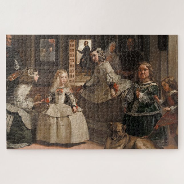Diego Rodríguez de Silva Velázquez, Las Meninas Jigsaw Puzzle (Horizontal)