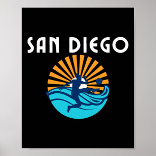 Diego San Soccer Fan Support Stadium Show Your Pri Poster